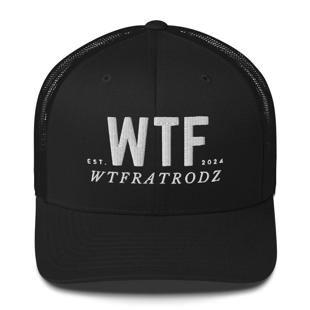 WTF Ratrodz Trucker Cap